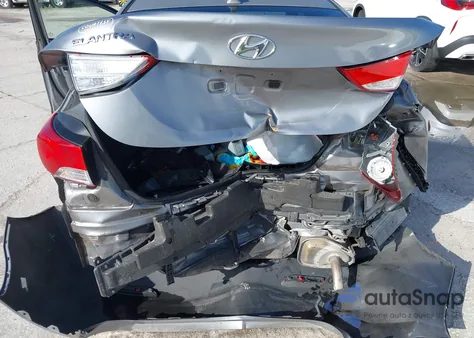 2012 Hyundai Elantra Gls (Ulsan Plant) from USA, damaged, VIN KMHDH4AE5CU446455